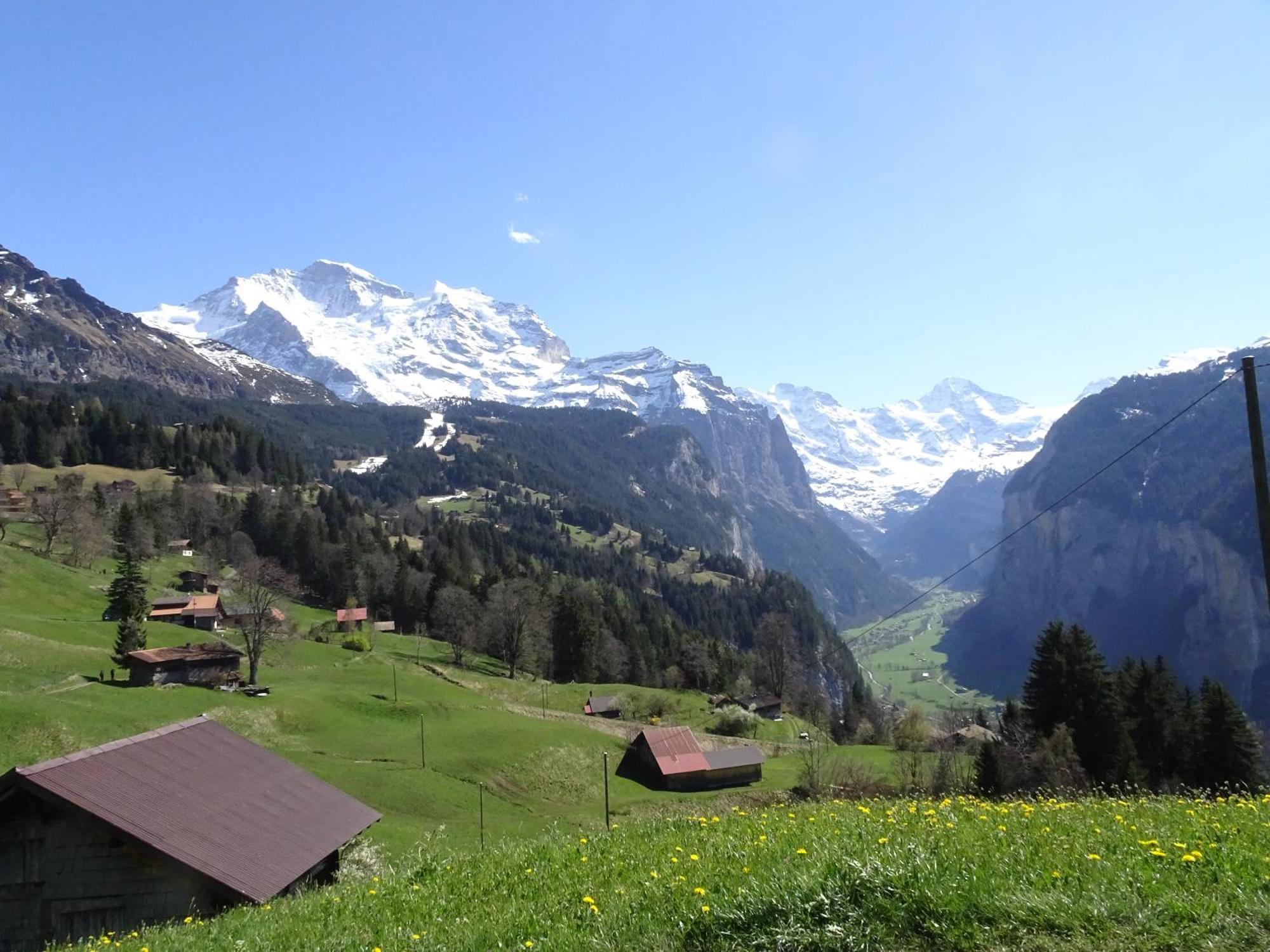 Chalet Alpina Gyger Венген Екстериор снимка